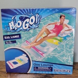 Pool Float Lounge Bestway Colorful Lounger Beach Relax Lake Summer Water